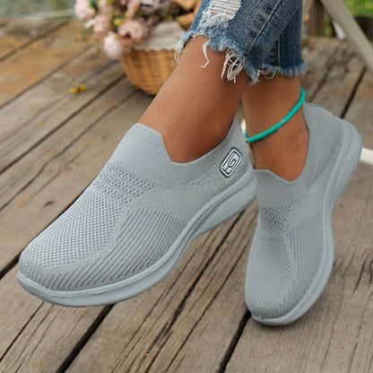 Bequeme Damen Sneaker – Leichte Slip-On Schuhe für Alltag & Spaziergänge