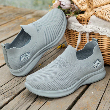 Bequeme Damen Sneaker – Leichte Slip-On Schuhe für Alltag & Spaziergänge