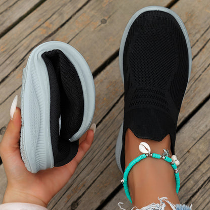 Bequeme Damen Sneaker – Leichte Slip-On Schuhe für Alltag & Spaziergänge