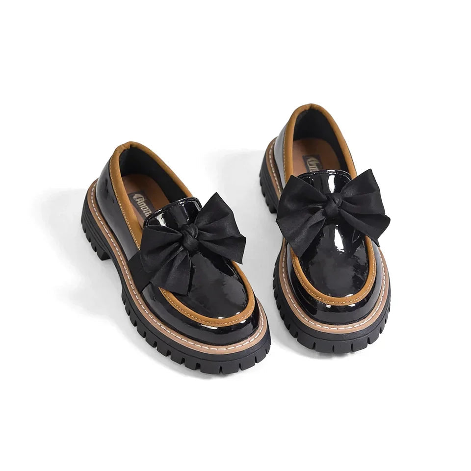 Valerie Plateau-Loafer mit Schleife