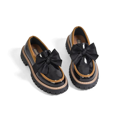 Valerie Plateau-Loafer mit Schleife