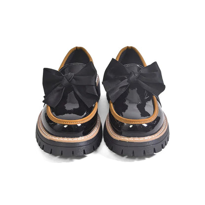 Valerie Plateau-Loafer mit Schleife