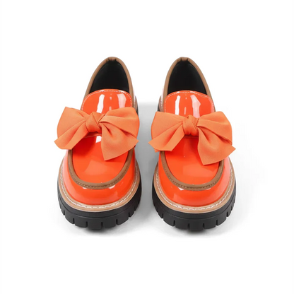 Valerie Plateau-Loafer mit Schleife