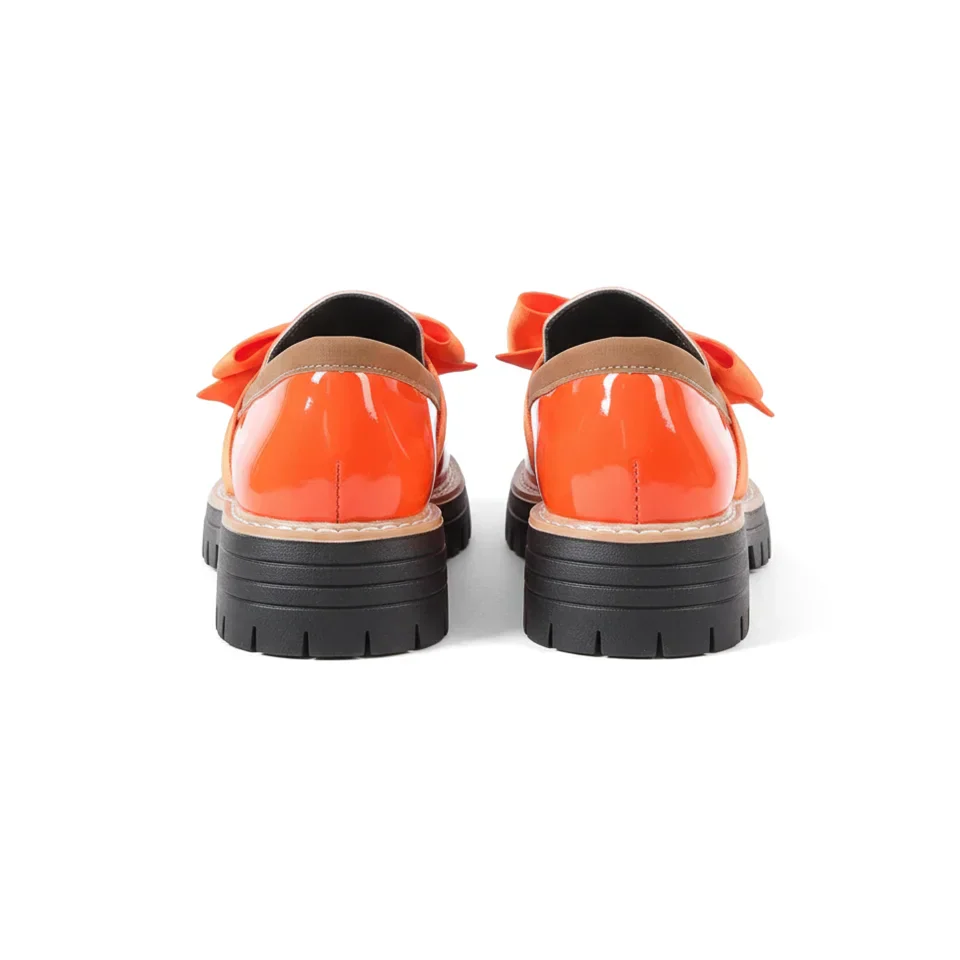 Valerie Plateau-Loafer mit Schleife