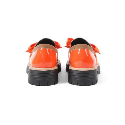 Valerie Plateau-Loafer mit Schleife
